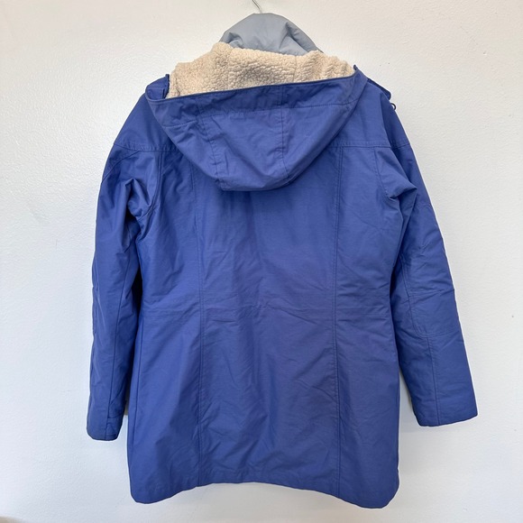 Columbia Carson Pass Interchange 3-In-1 Jacket Womens Medium Hooded Waterproof - Picture 2 of 11